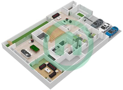 招牌别墅区 - 6 卧室别墅类型ORCHID COLLECTION A戶型图