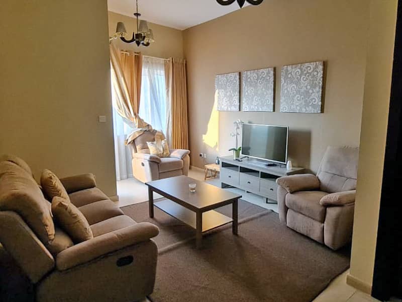 Fully Furnished | Balcony | Equipped Kitchen | Wardrobes | Parking