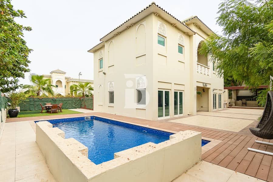 Former Show Villa | Pool | Backing park