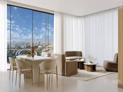 2 Bedroom Flat for Sale in Jumeirah Village Circle (JVC), Dubai - 2BHK DINING VIEW. jpg