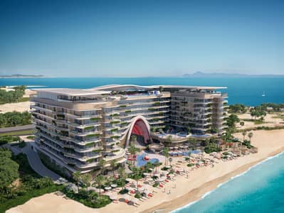 Studio for Sale in Al Marjan Island, Ras Al Khaimah - ALMAL01_AlmalHotel_CGI01_Aerial_09. jpg