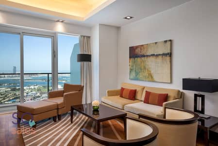 شقة فندقية 1 غرفة نوم للايجار في الصفوح، دبي - Premier One Bedroom Sea View Apartment. jpg