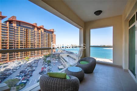 2 Bedroom Flat for Rent in Palm Jumeirah, Dubai - Beach access | Chiller Free | Un/Furnished