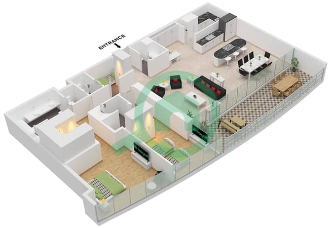 Type C Unit 2 Floor 18-30