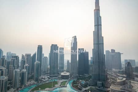1 Bedroom Apartment for Rent in Downtown Dubai, Dubai - Burj Khalifa View | Serviced | Bills Included