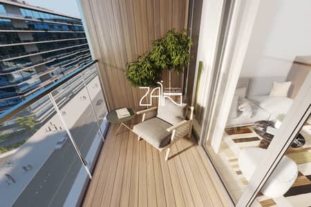 Studio for Sale in Saadiyat Island, Abu Dhabi - Balcony. png