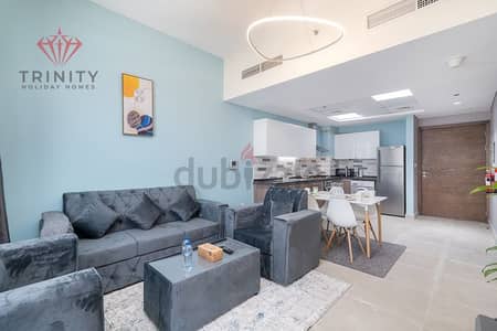 1 Bedroom Flat for Rent in Al Furjan, Dubai - Quick Move-In ! Fantastic Deal ! 1BHK Spacious Furnished Apartment ! 1.5 Bath ! Modern Amenities