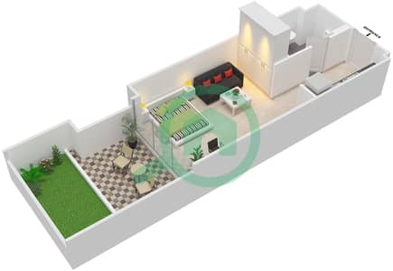 Shaista Azizi - Studio Apartment Unit 06 FIRST FLOOR Floor plan