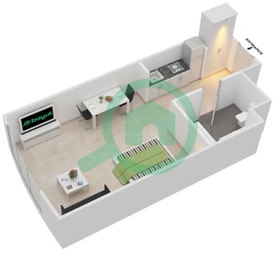 Sigma Tower 2 - Studio Apartment Unit T2 - UNIT 1 Floor plan