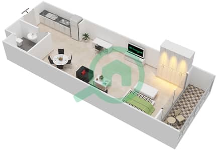 Siena 1 - Studio Apartment Unit 20 SIENA 1 Floor plan