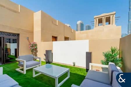 2 Bedroom Apartment for Sale in Downtown Dubai, Dubai - Private Terrace | Vacant | Extra Outdoor Bed