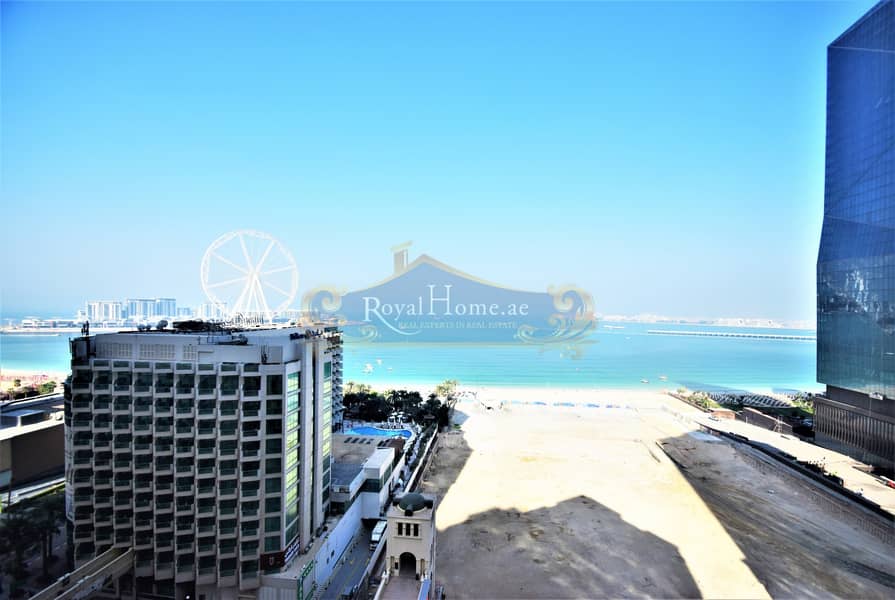 Sea View | Fully Furnished 2BR | Bahar 4