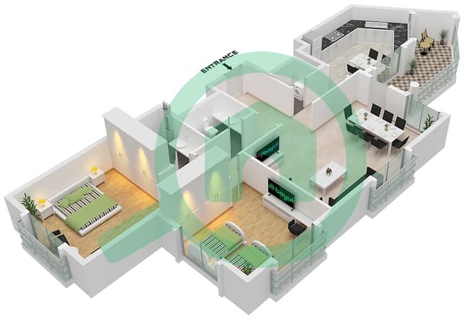 Type C Unit 1 Floor 7-8
