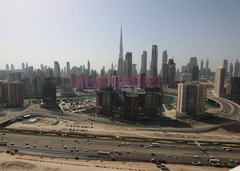 Full Canal and Burj Khalifa Views|Furnished New