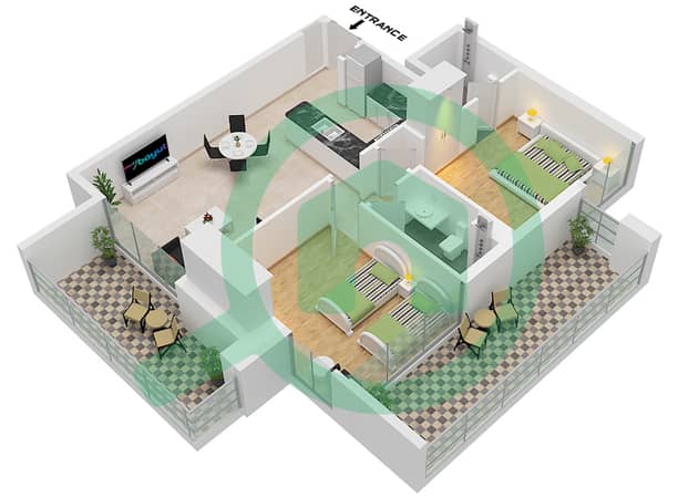 Type 1 Floor 14-22
