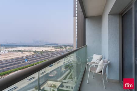 2 Bedroom Flat for Rent in Sobha Hartland, Dubai - Furnished | Largest Layout | Burj Khalif View