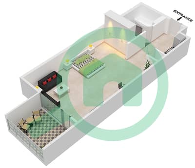 Serenity Lakes 2 - Studio Apartment Type A Floor plan