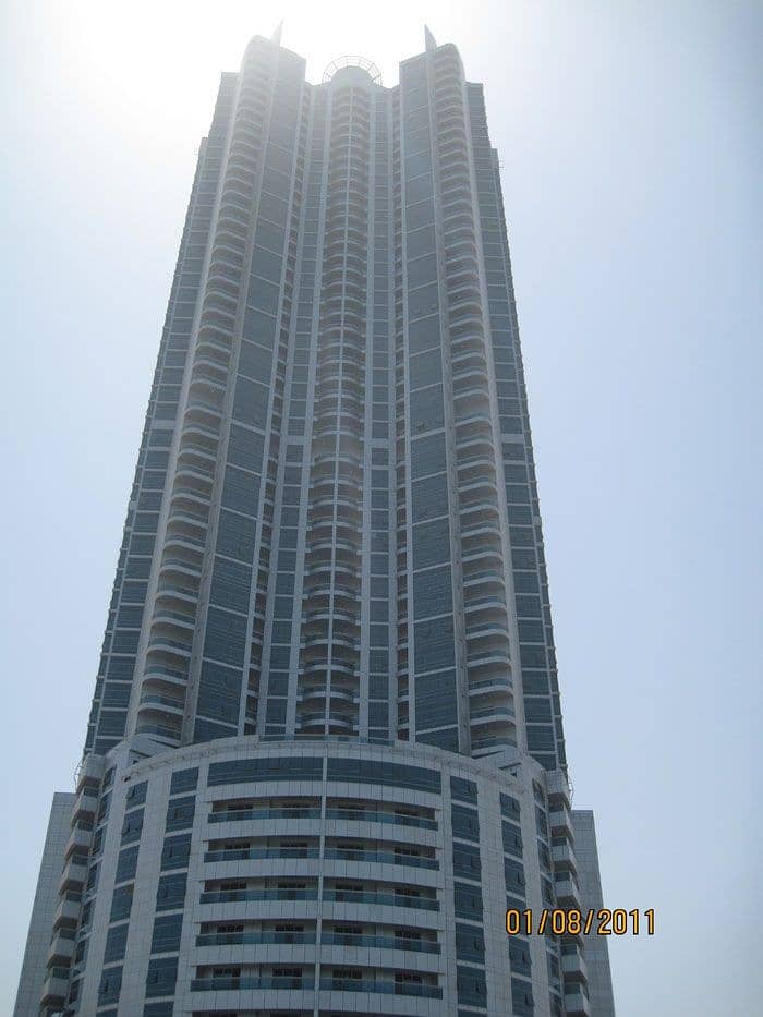 1 Bedroom Hall Available For Rent Corniche Tower Ajman City View Rent 35000  furnished