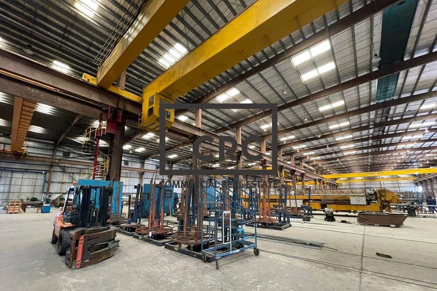 Manufacturing Warehouse | Cranes | Big Plot Manufacturing Warehouse | Cranes | Big Plot