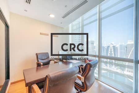 Office for Rent in Jumeirah Lake Towers (JLT), Dubai - FULLY FURNISHED | 2 PARKING | PANTRY | DMCC FZE