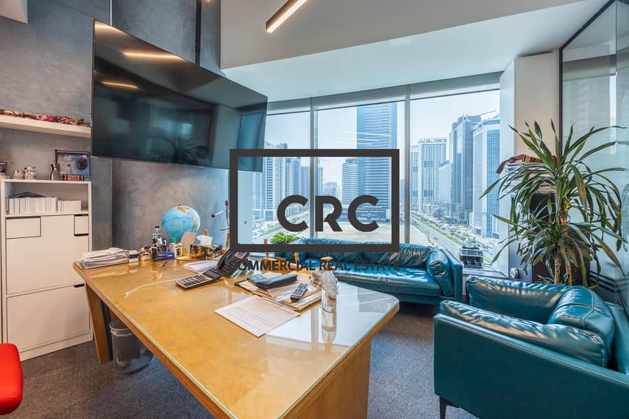Semi Furnished | Canal View | 3 Parkings