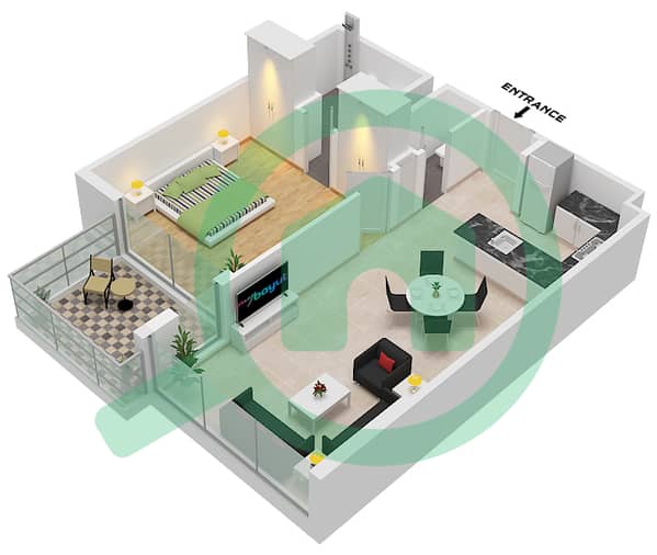 Type 1 Floor 2-9