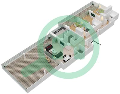 Гольф Променад 3Б - Апартамент 3 Cпальни планировка Единица измерения 2 FLOOR 9 Гольф Променад 3Б - Апартамент 3 Cпальни планировка Единица измерения 2 FLOOR 9