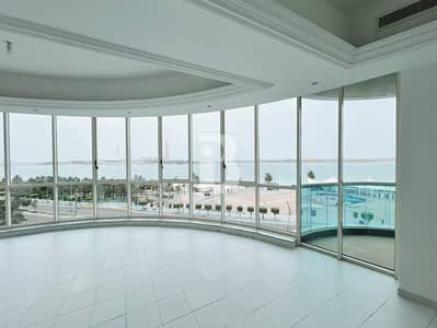 4 Bedroom Flat for Rent in Corniche Road, Abu Dhabi - Full Sea View | Amazing Duplex | No Commission