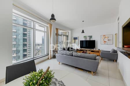 2 Bedroom Apartment for Rent in Downtown Dubai, Dubai - Furnished | Spacious Layout | Community View