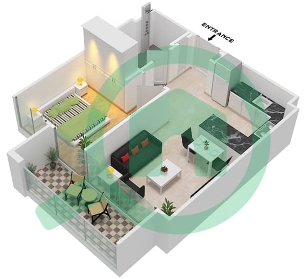 Type 1 Unit 10 Floor 2-7