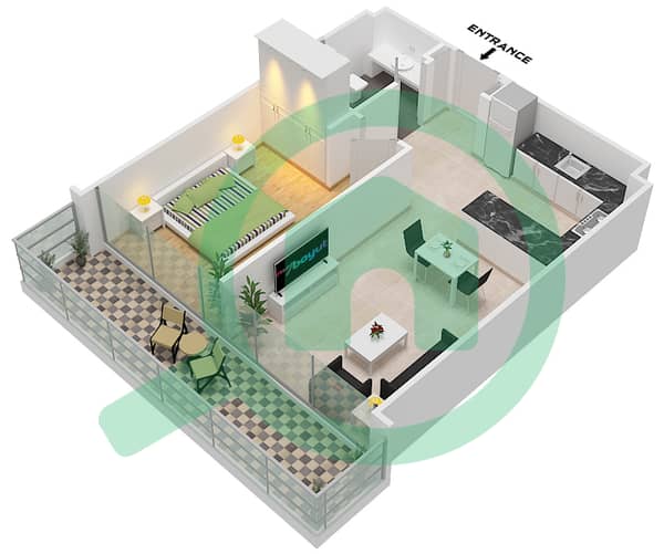 Type 5 Unit 2 Floor 1-7