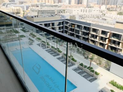 1 Bedroom Apartment for Rent in Jumeirah Village Circle (JVC), Dubai - High Floor | Pool View| Brand New Building