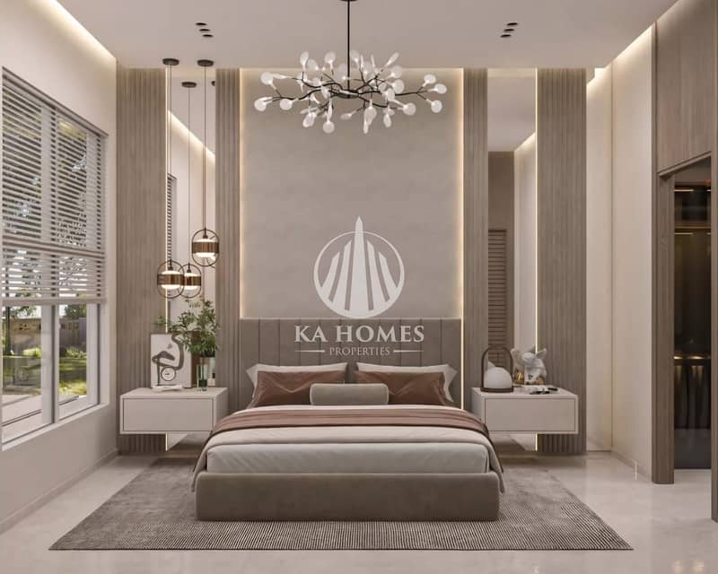 Independent villa, delivery 3/2025 Freehold Villa in the middle of the largest residential