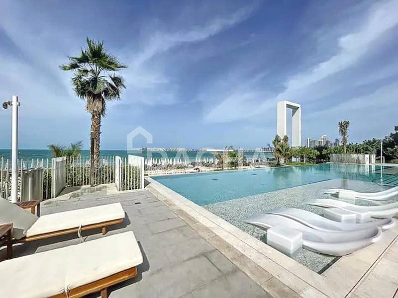 位于朱美拉海滩住宅（JBR），生活公寓 1 卧室的公寓 180000 AED - 9472778