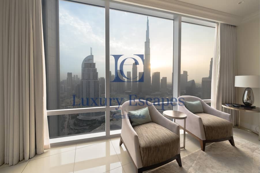 Panoramic Masterpiece | Burj and Fountain View Panoramic Masterpiece | Burj and Fountain View