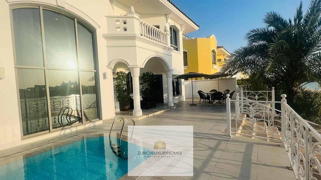 Atlantis View Furnished 5BR + M w/ Private Pool and Beach - Image 21