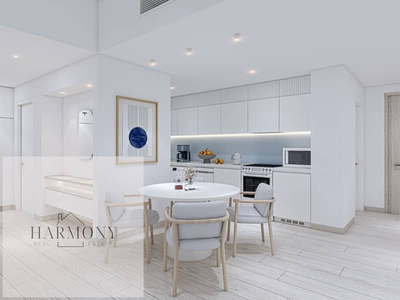 7 Apartment units- 1BR Dining & Kitchen. jpg