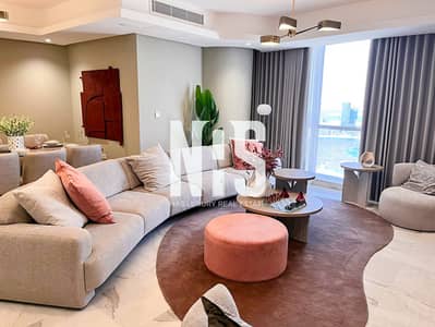 3 Bedroom Flat for Rent in Al Reem Island, Abu Dhabi - Exquisite 3BHK Residence in Leaf Tower | Fully Furnished & Brand New