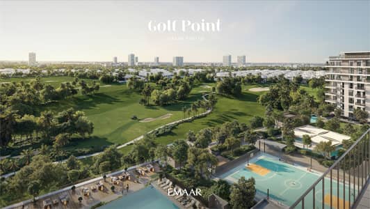 迪拜南部街区， 迪拜 1 卧室单位待售 - BRANDED_RENDERS_GOLFPOINT_ES. jpg