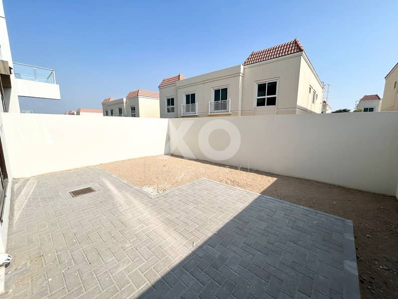 Available now | Four bedroom | Corner Villa