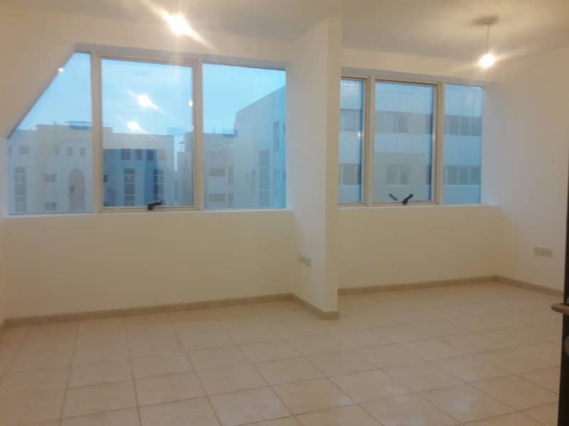 2 Bedrooms Apartment In New Building Central AirConditioned Opp Duness School Mussafah Shabia ME09