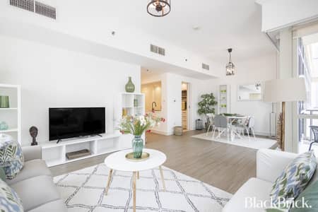 Spacious 1BR | Marina/Comm. Views | Furnished