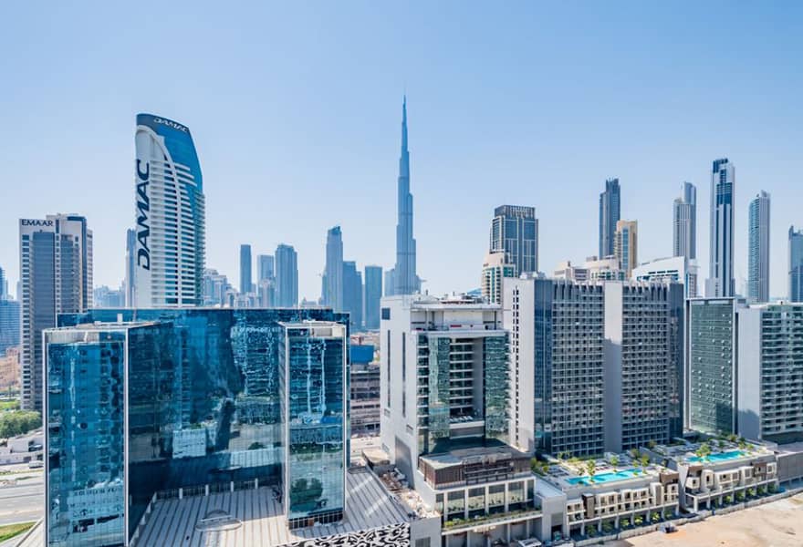 HIGH FLOOR | BURJ KHALIFA VIEW | TENANTED