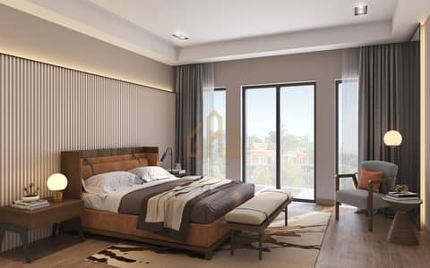 3 Bedroom Townhouse for Sale in DAMAC Lagoons, Dubai - Portofino_Master Bedroom_20220218. jpg