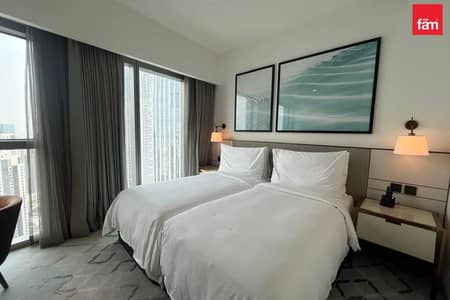 2 Bedroom Flat for Rent in Dubai Creek Harbour, Dubai - Panoramic View | Serviced Unit | Modern Design