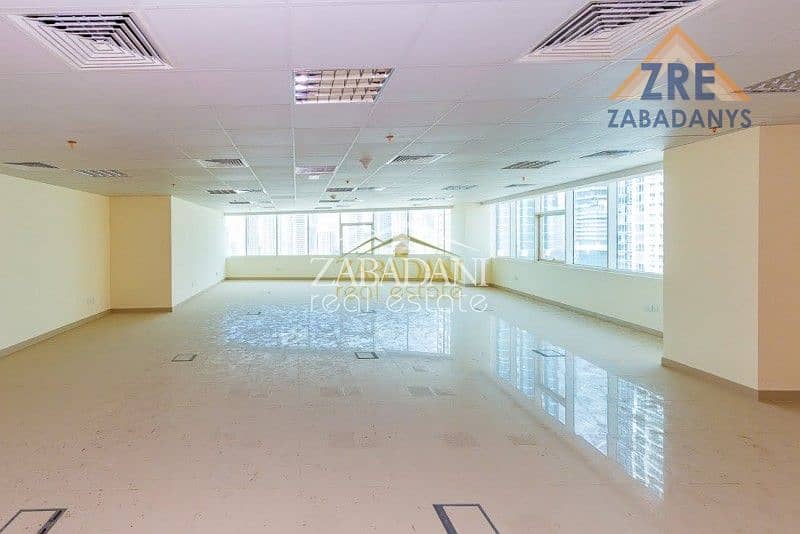 3 Vacant Full floor With 8 Individual Fitted Offices in JLT