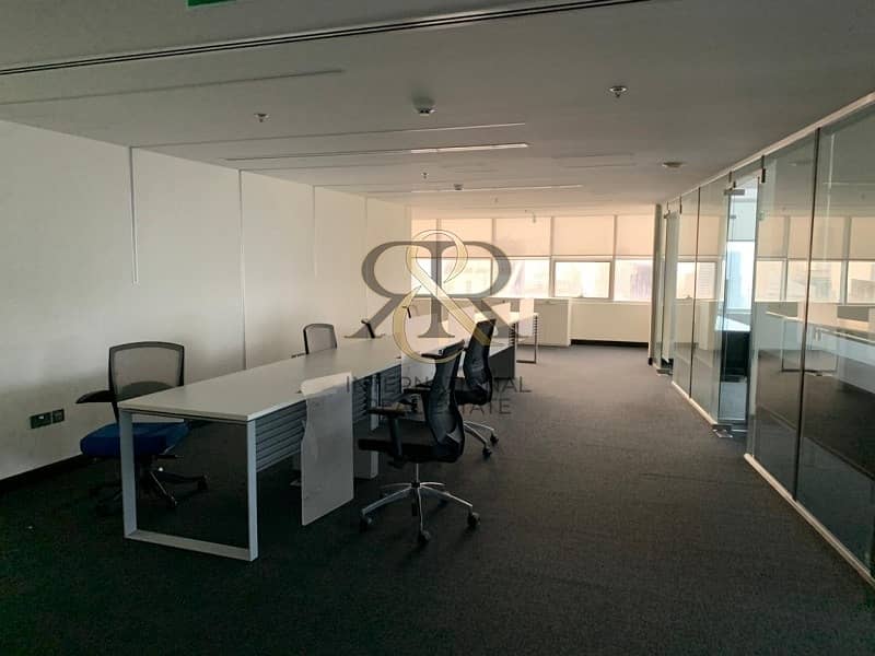 2 Full Floor|Fitted Space|Total  8 Offices