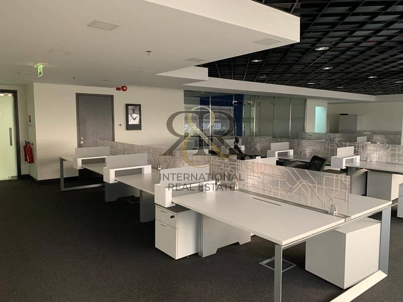 4 Full Floor|Fitted Space|Total  8 Offices