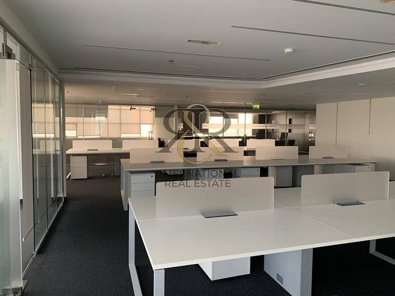 7 Full Floor|Fitted Space|Total  8 Offices