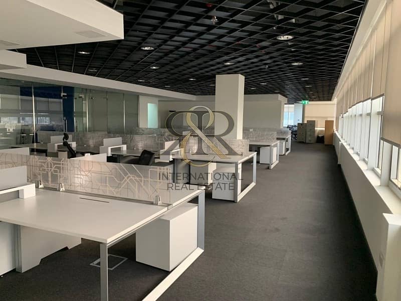 10 Full Floor|Fitted Space|Total  8 Offices